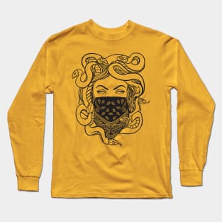 Madame Medusa Monochromatic Long Sleeve T-Shirt